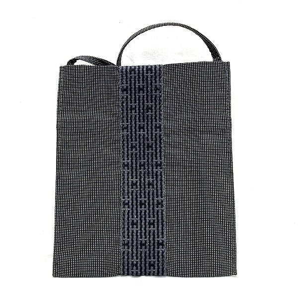 Hermes Herline Canvas Shoulder Bag