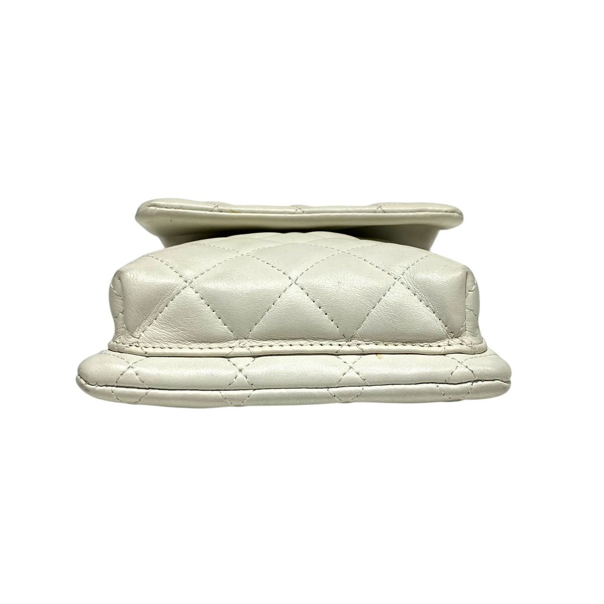 Chanel Cambon Line Lambskin Shoulder Bag