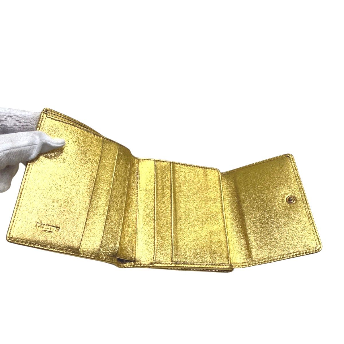 Loewe Leather Trifold Wallet