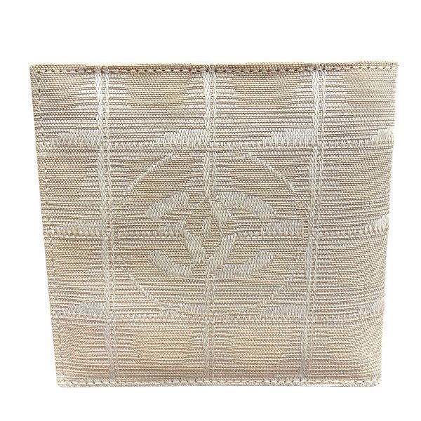 Chanel New Travel Line Canvas Leather Wallet