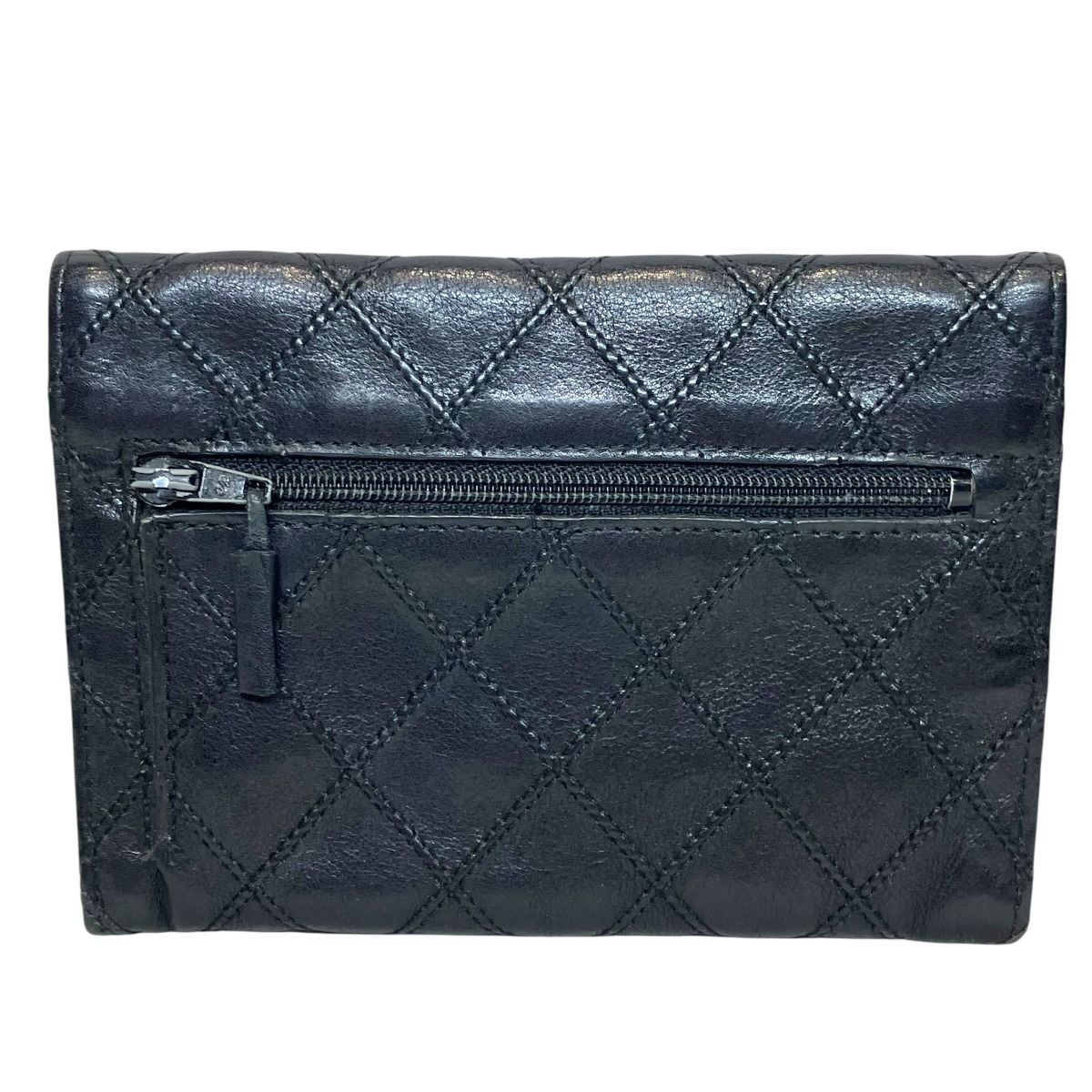Chanel Bicolor Leather Wallet