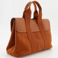 Hermes Valparaiso PM Toile Chevron Leather handbag