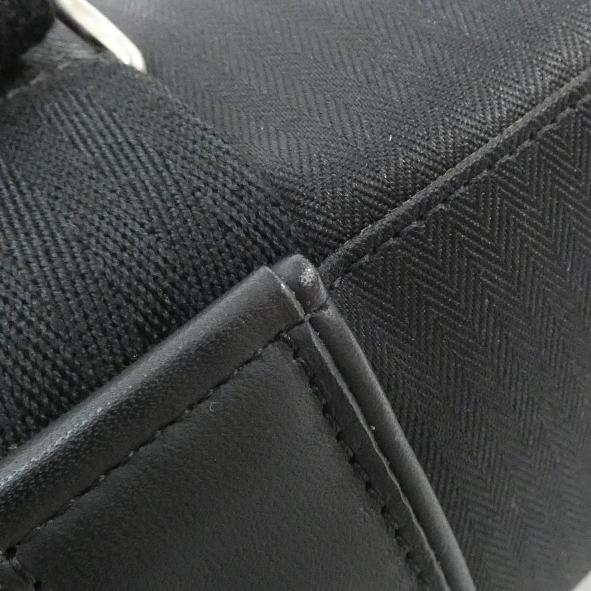 Hermes Sac a Dos Acapulco Toile Chevron backpack