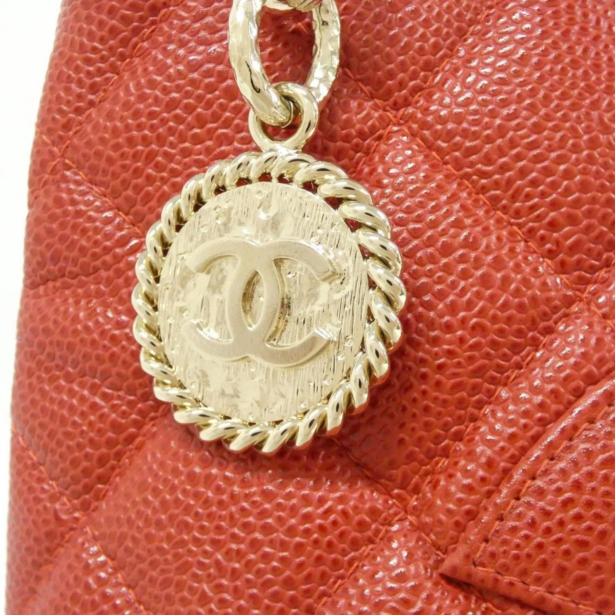 Chanel Caviar Skin Handbag
