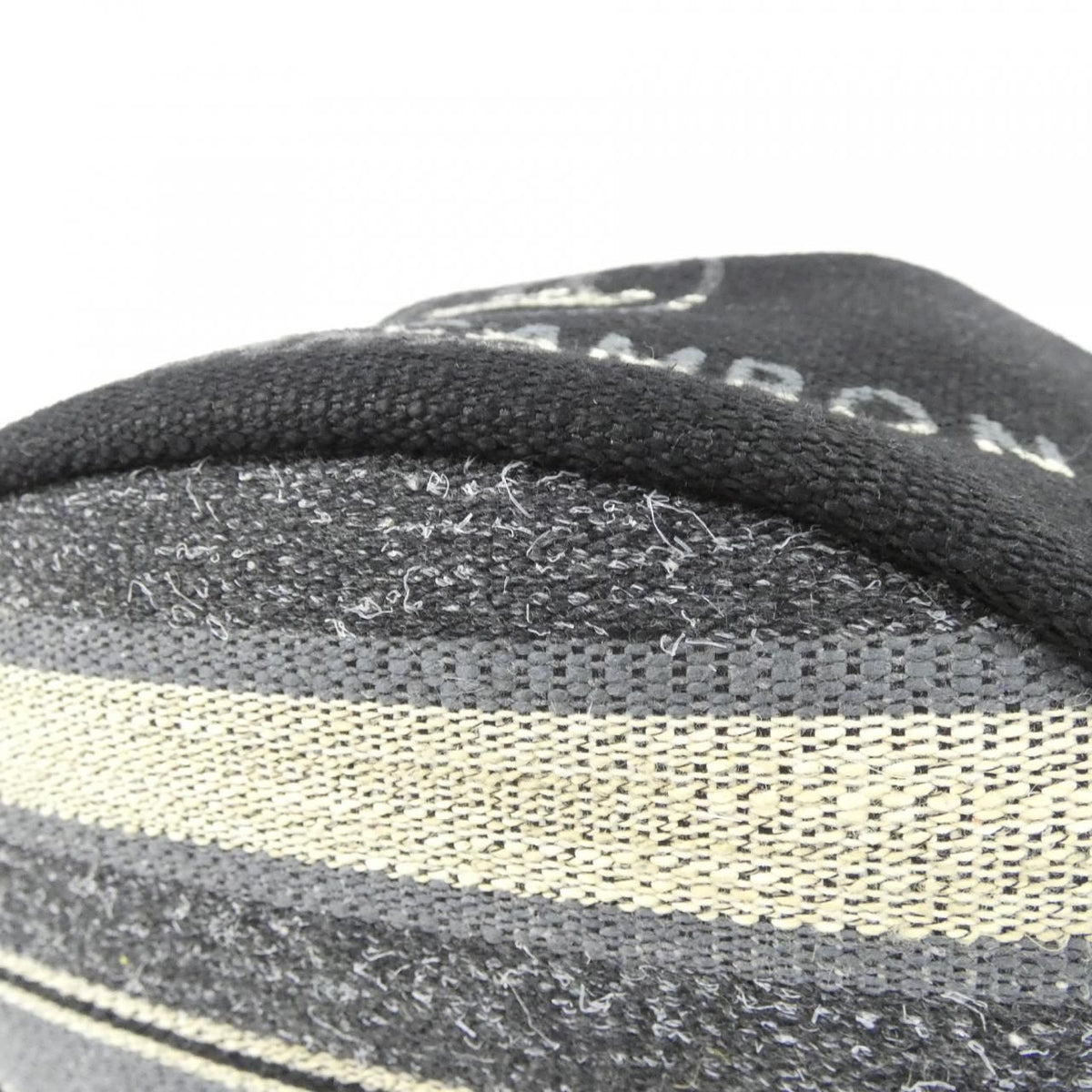 Chanel Deauville Canvas Calf Shoulder Bag