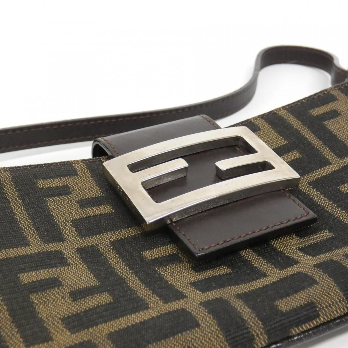 Fendi Canvas Shoulder Bag