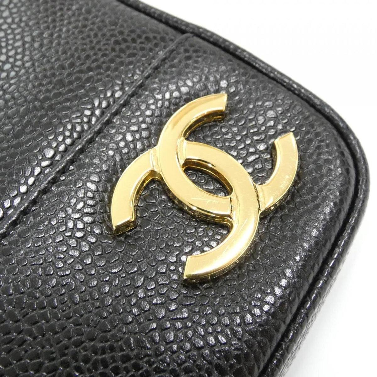 Chanel Caviar Skin Shoulder Bag