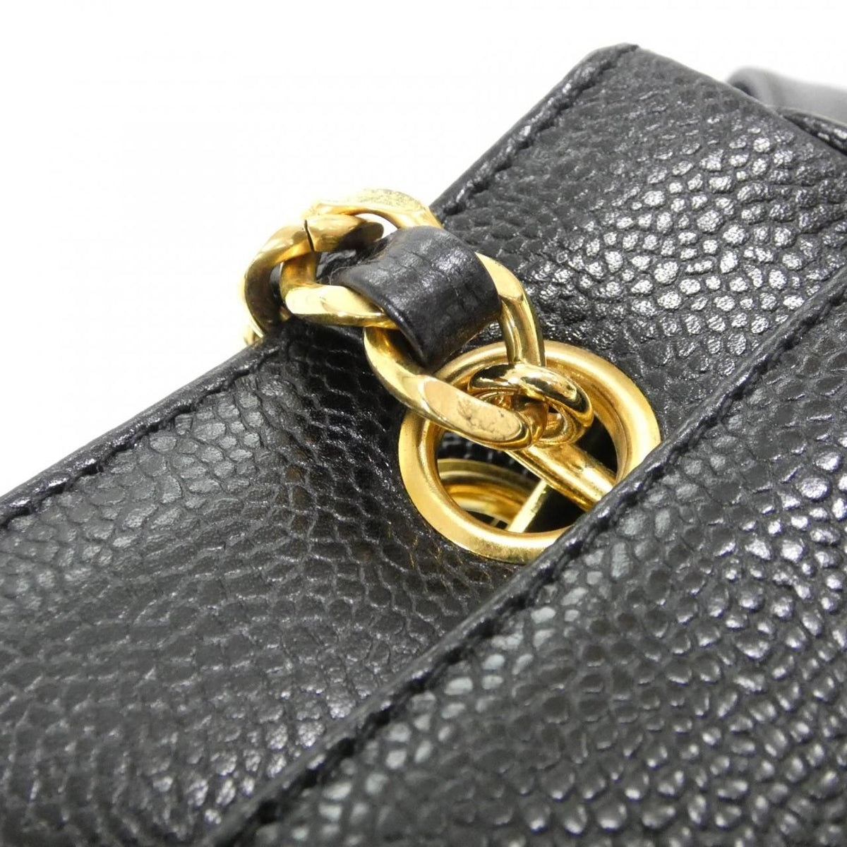 Chanel Caviar Skin Shoulder Bag