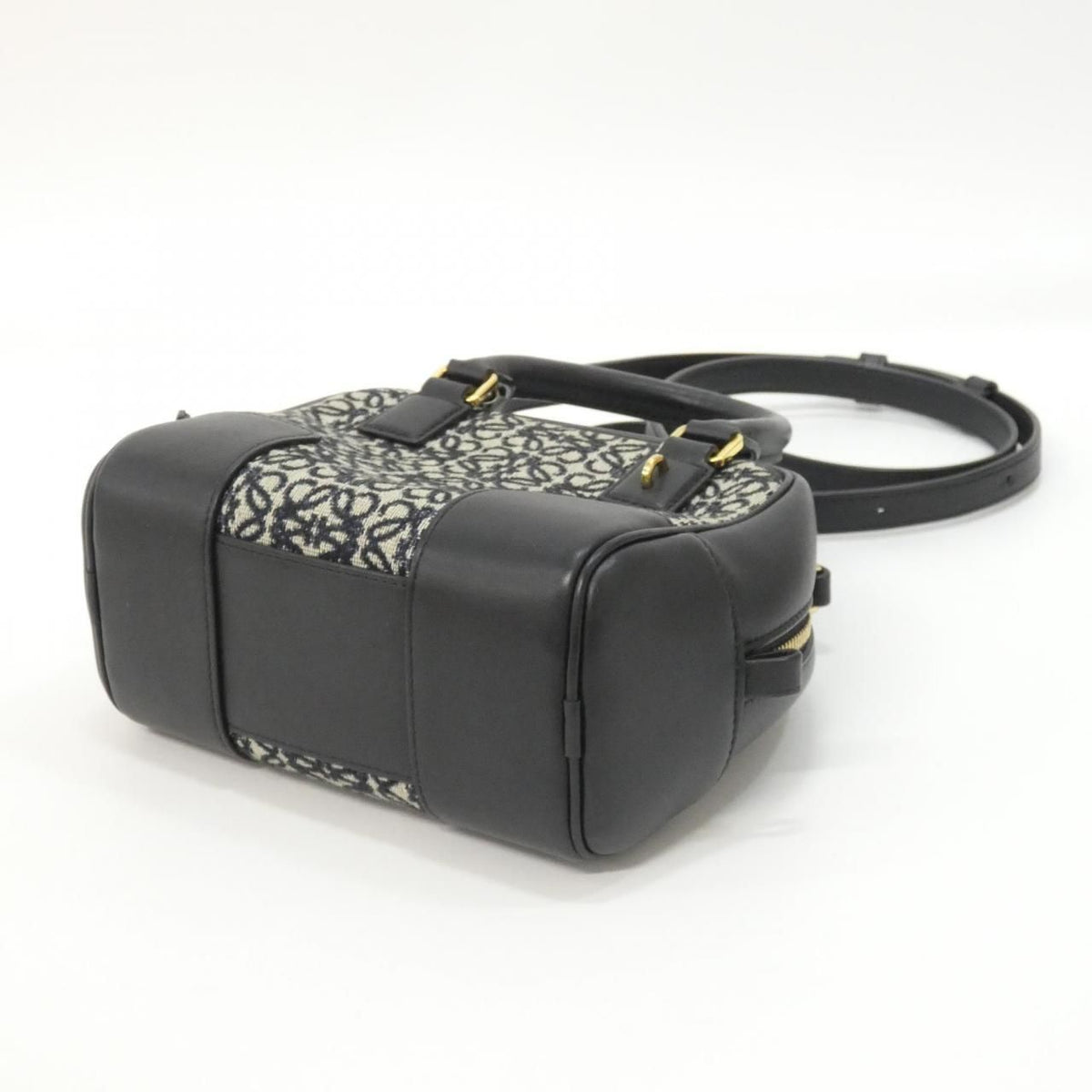 Loewe Amazona Square Anagram Jacquard Calf Bag