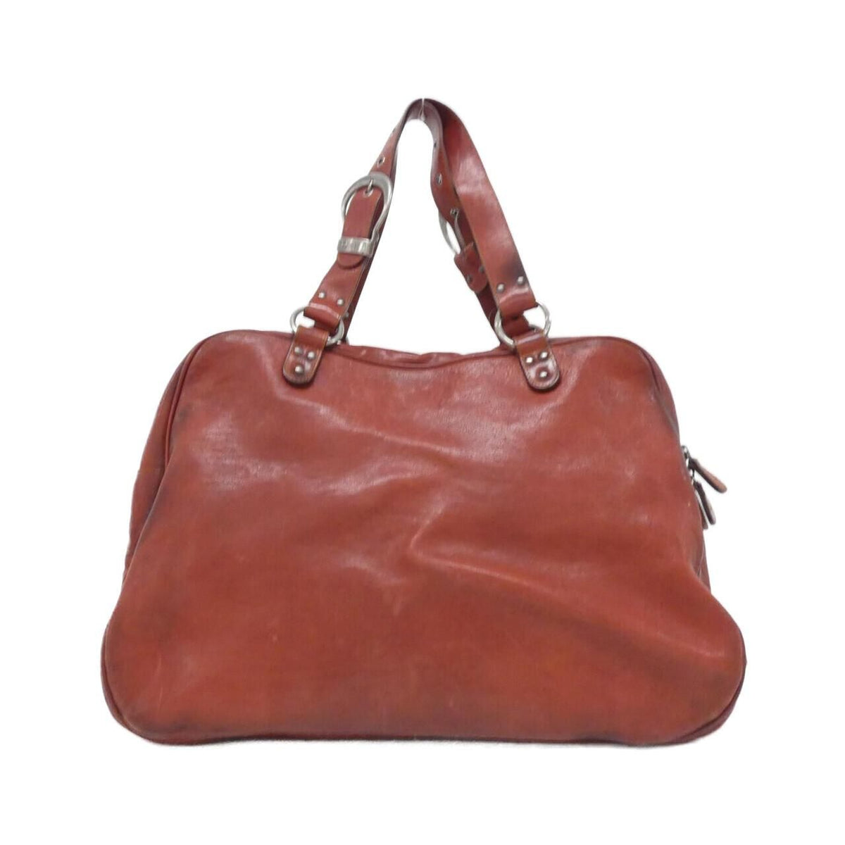 Christian Dior Leather Tote Bag