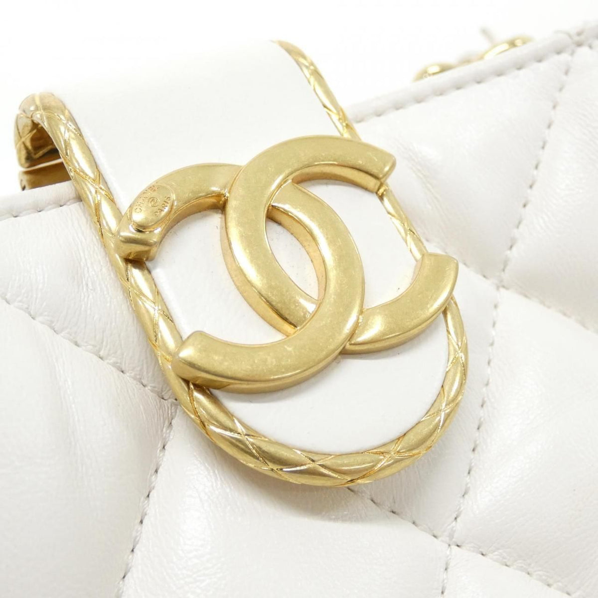 Chanel Lambskin Shoulder Bag