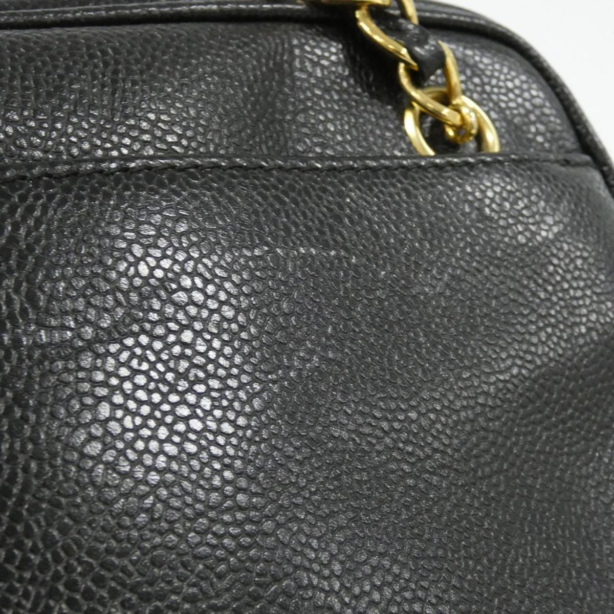 Chanel Caviar Skin Shoulder Bag