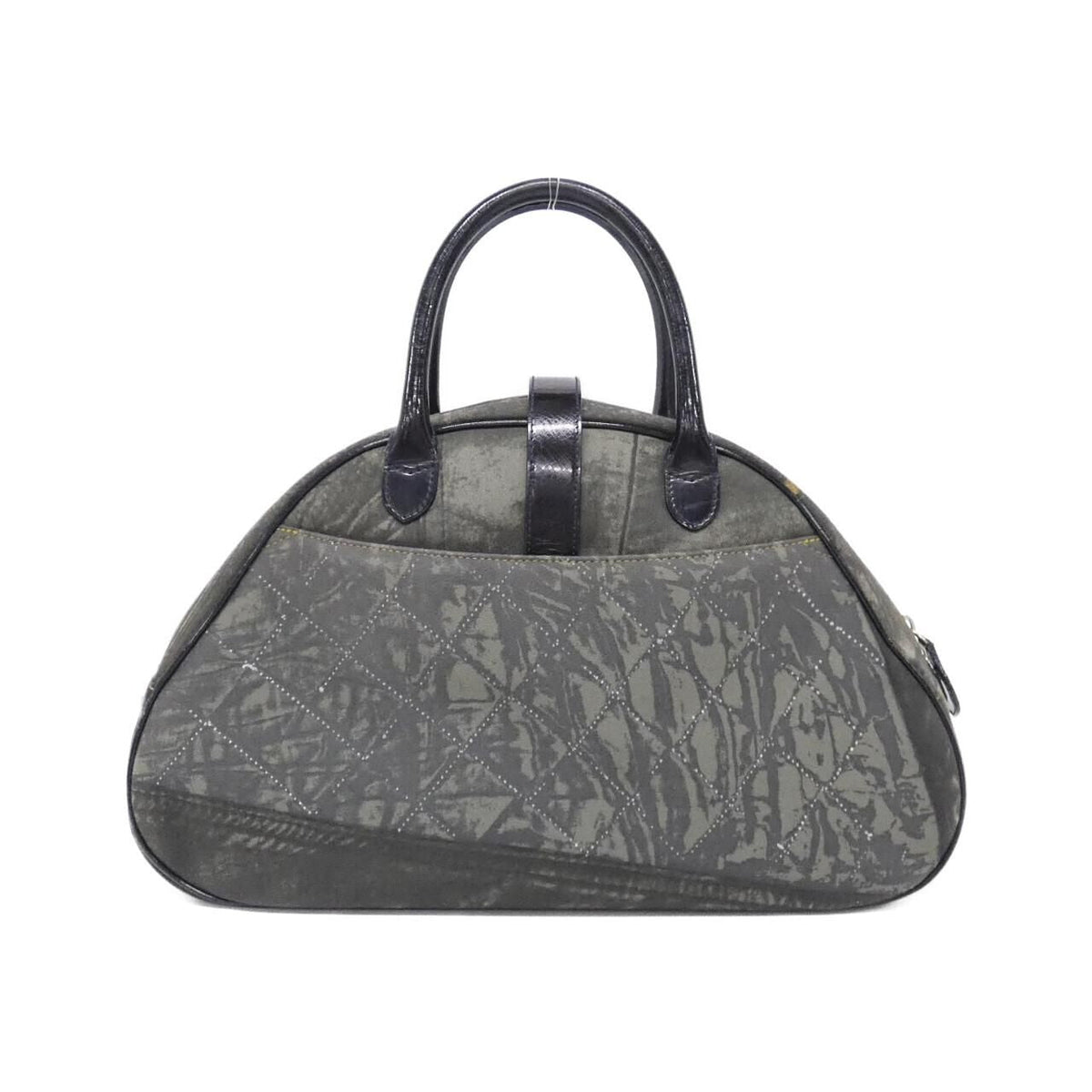 Christian Dior Denim Leather Handbag