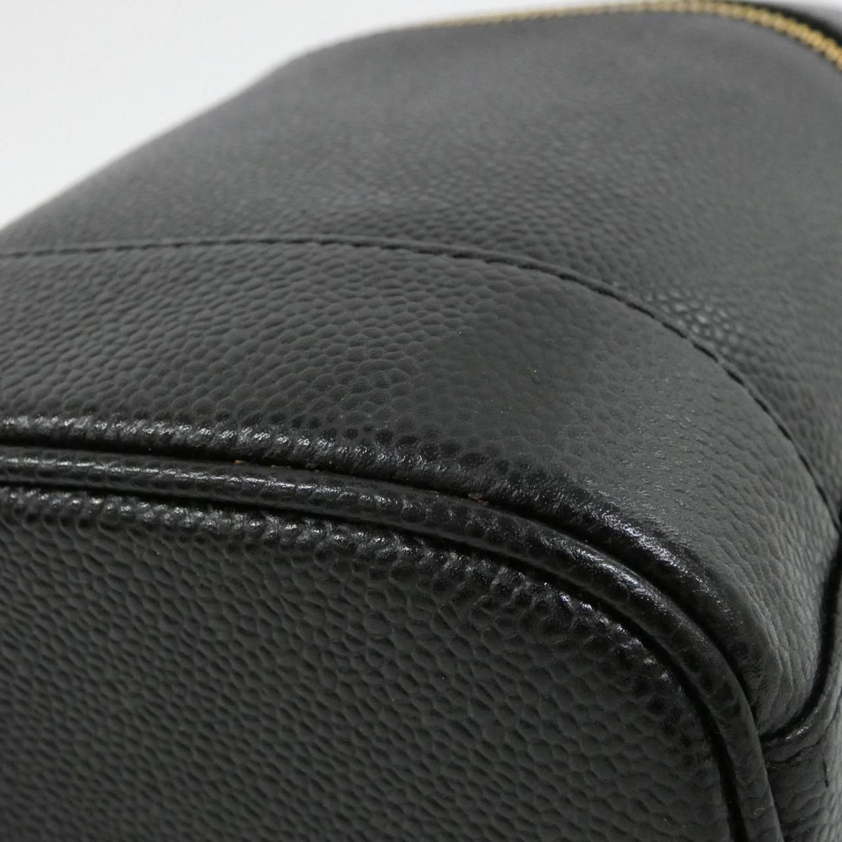 Chanel Grained Calfskin Handbag