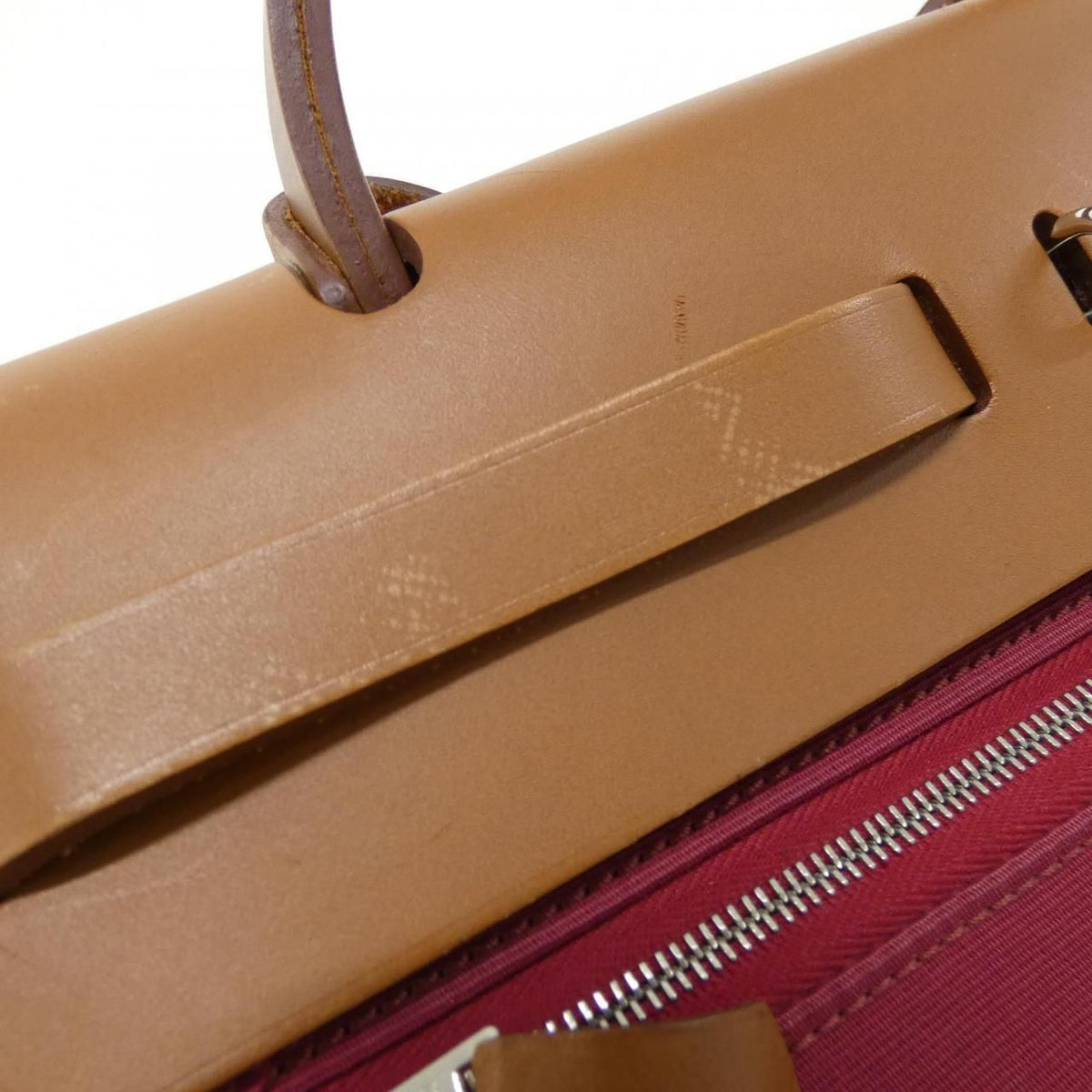 Hermes Herbag Zip PM Toile Officier Vache Hunter bag