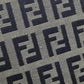 Fendi Mamma Baguette Canvas Shoulder Bag