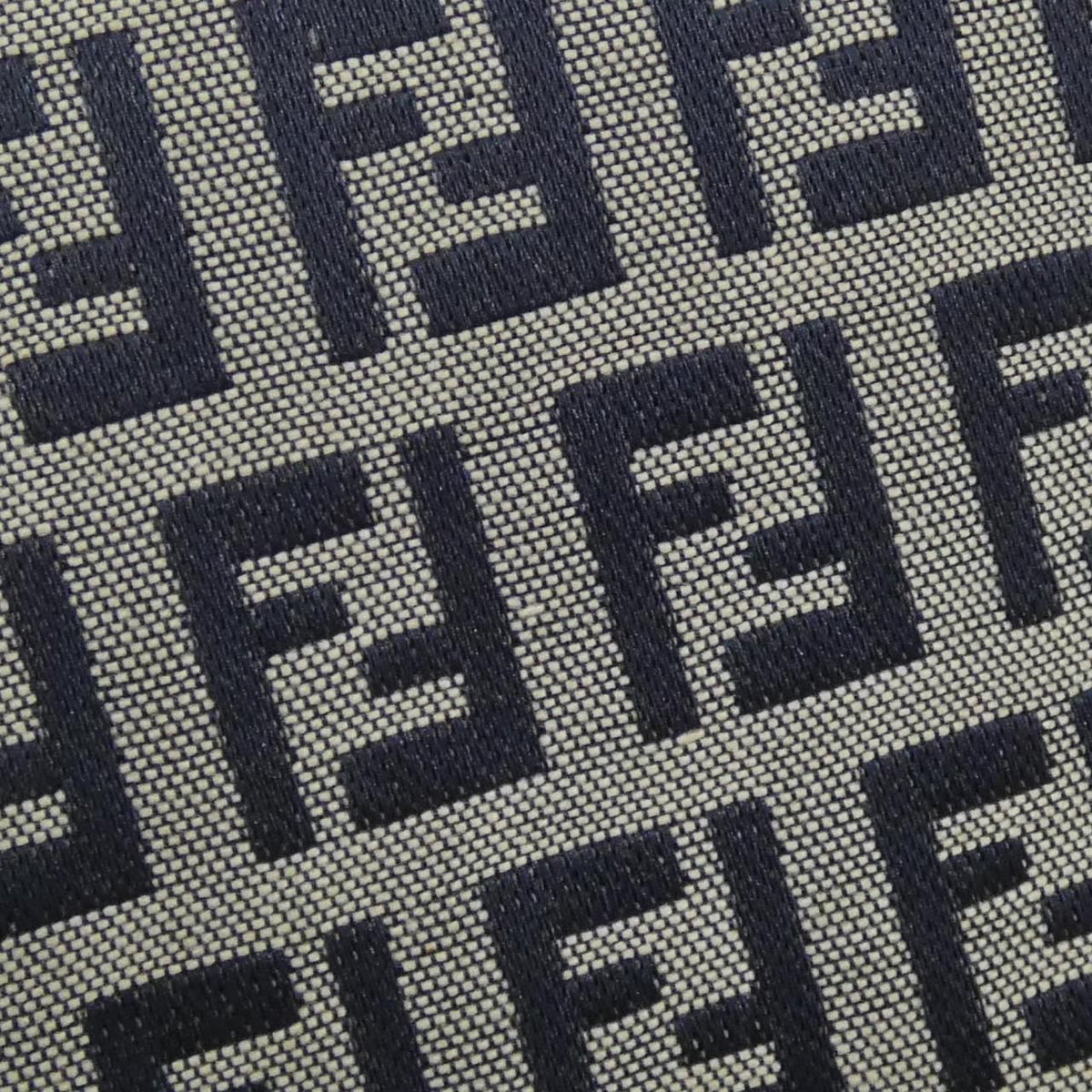 Fendi Mamma Baguette Canvas Shoulder Bag