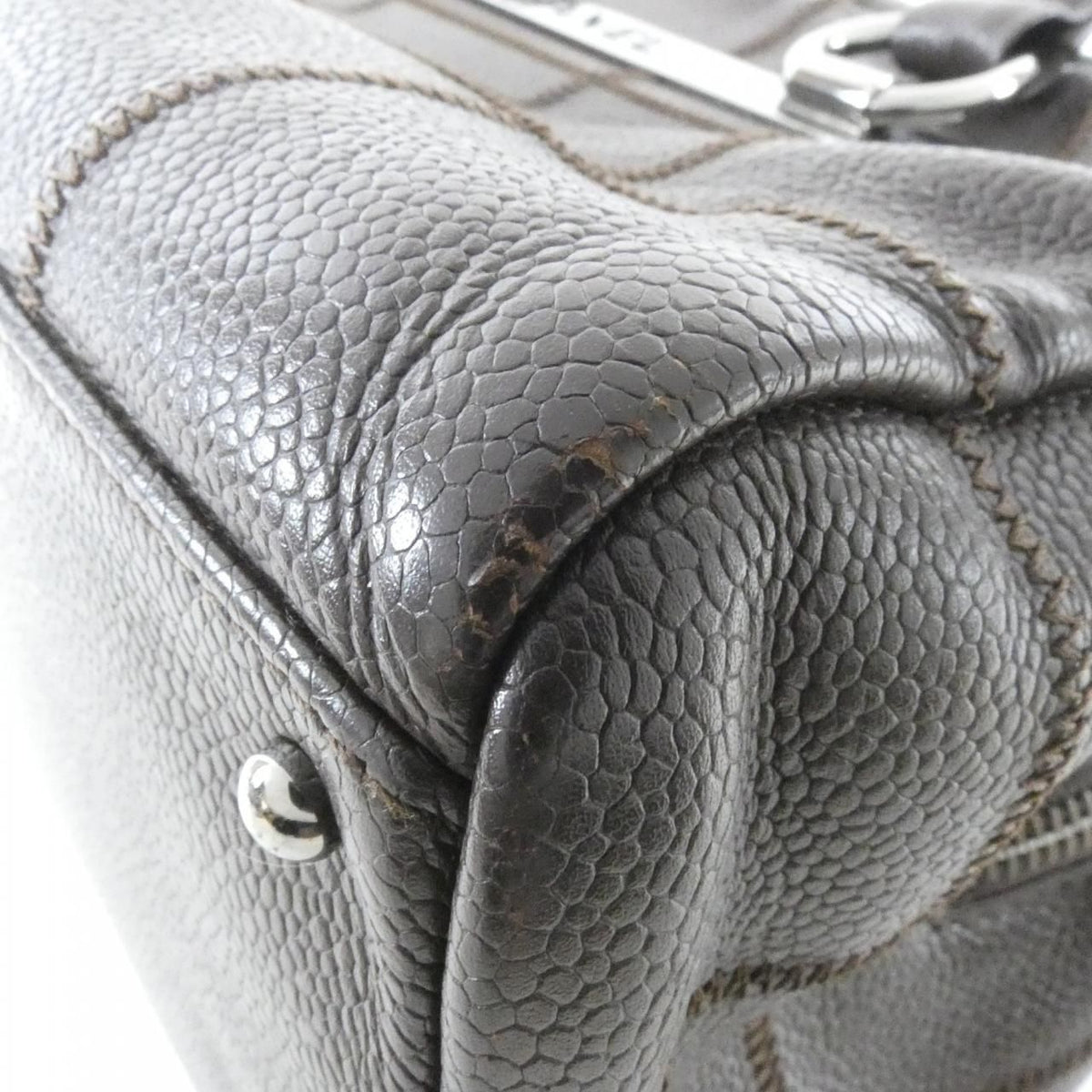 Chanel Caviar Skin Shoulder Bag