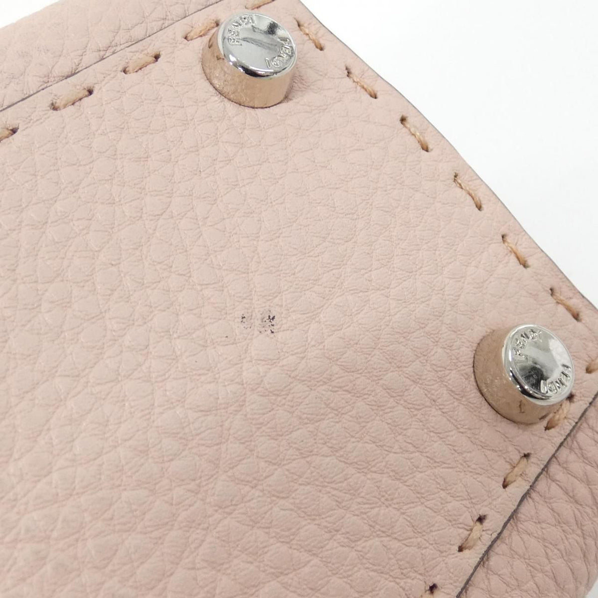 Fendi Selleria Peekaboo Leather Handbag