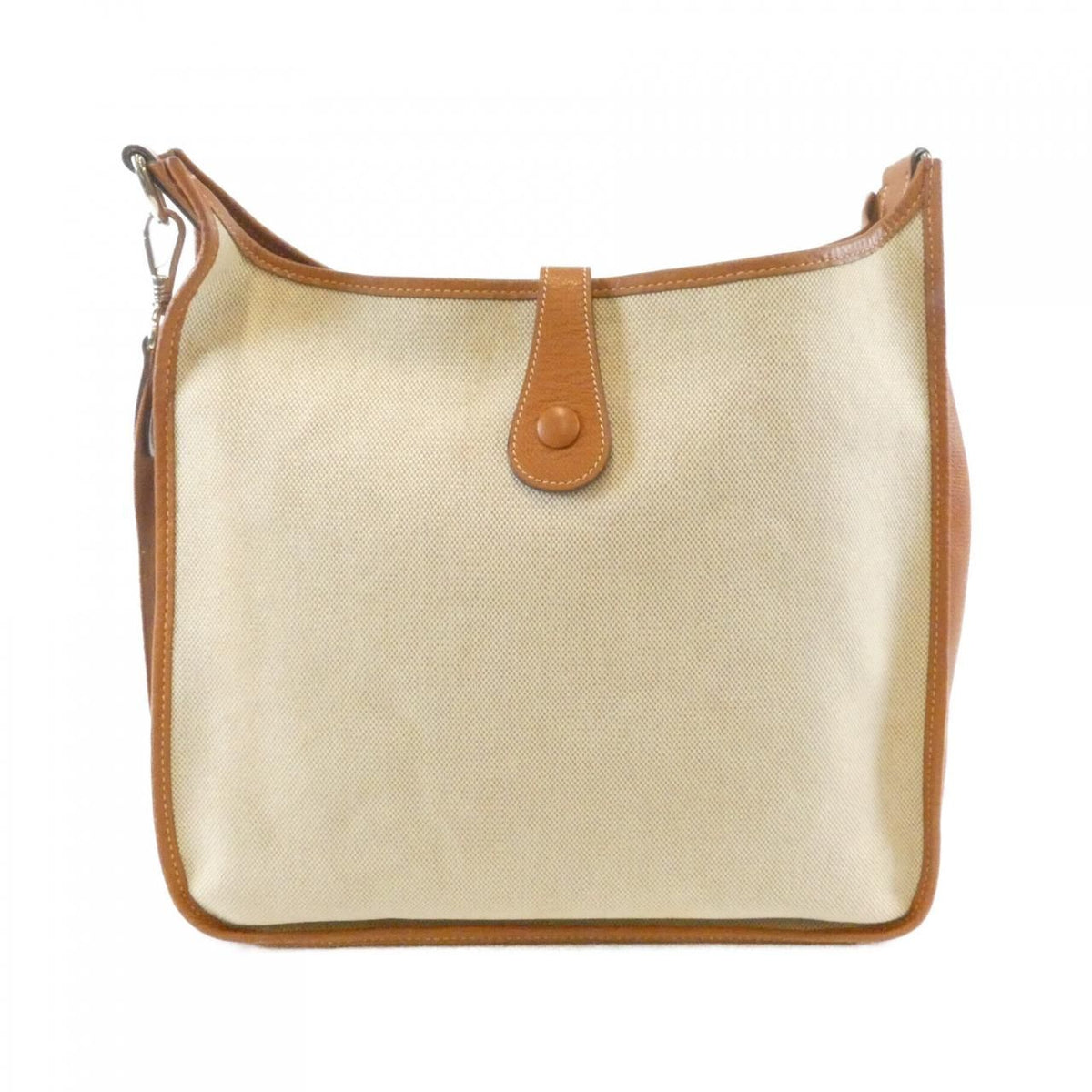 Hermes Evelyne GM Toile H Epsom Shoulder Bag