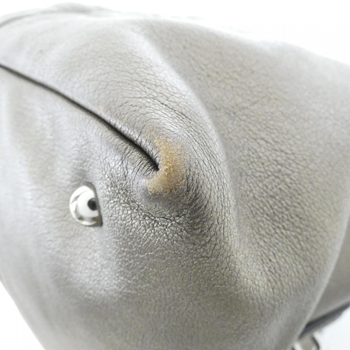 Loewe Carie Metallic Leather Shoulder Bag