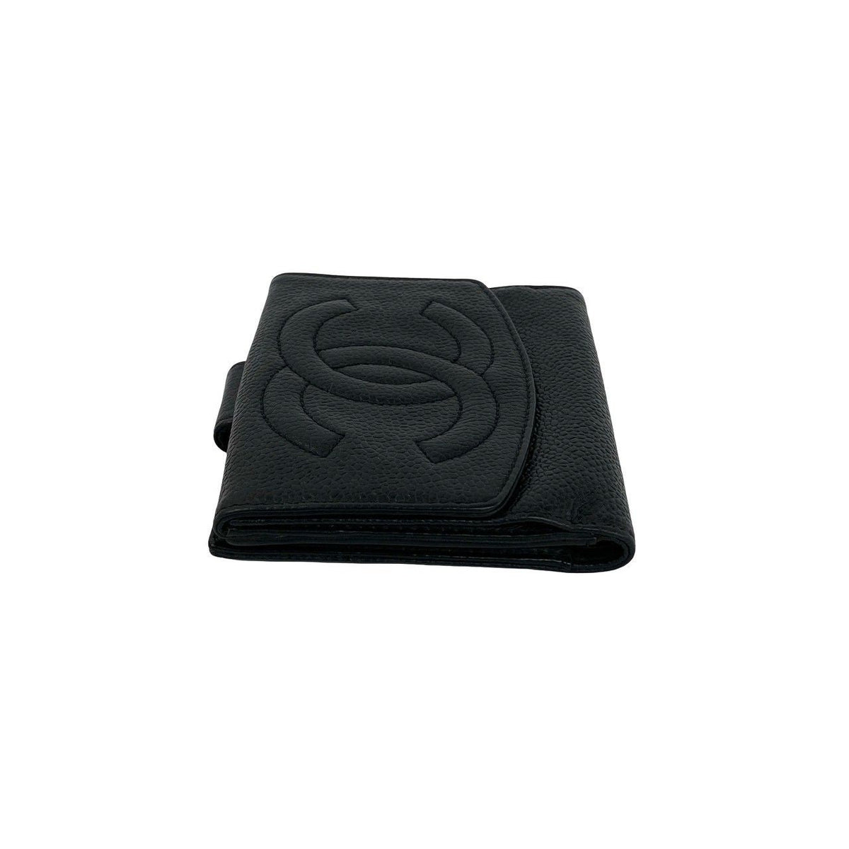 Chanel Caviar Leather Bifold Wallet
