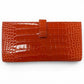 Hermes Bane Souffle Alligator Wallet