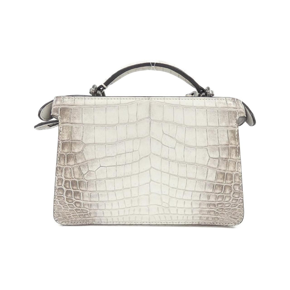 Fendi Peekaboo ISeeU XCross Crocodile Shoulder Bag