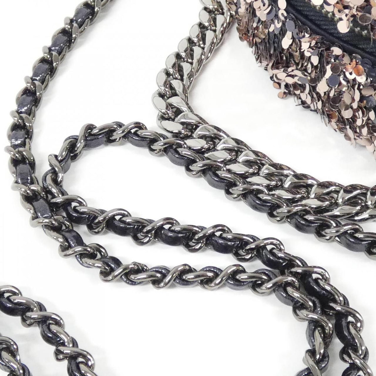 Chanel Sequin Lambskin Shoulder Bag
