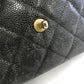 Chanel Grained Calfskin Shoulder Bag