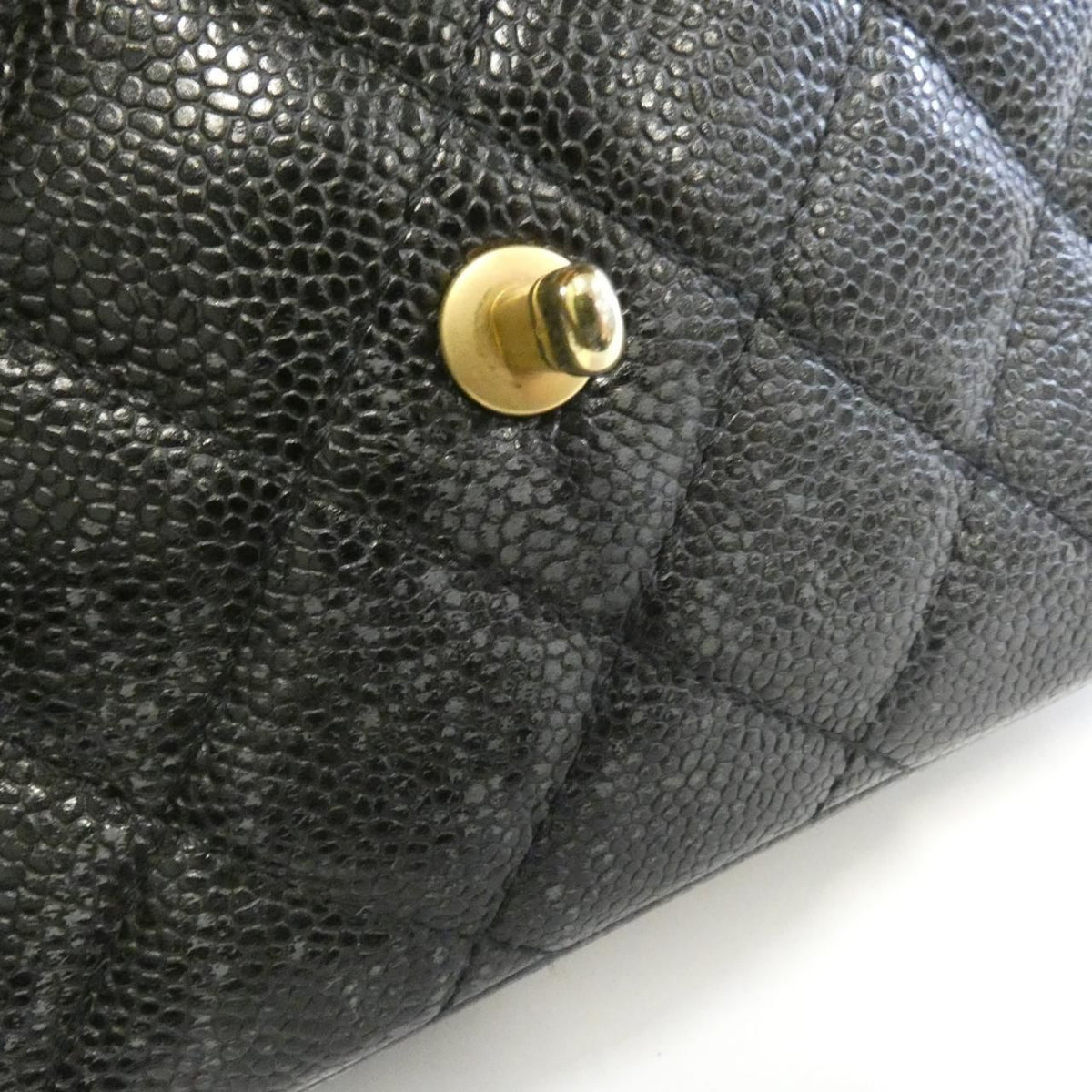 Chanel Grained Calfskin Shoulder Bag