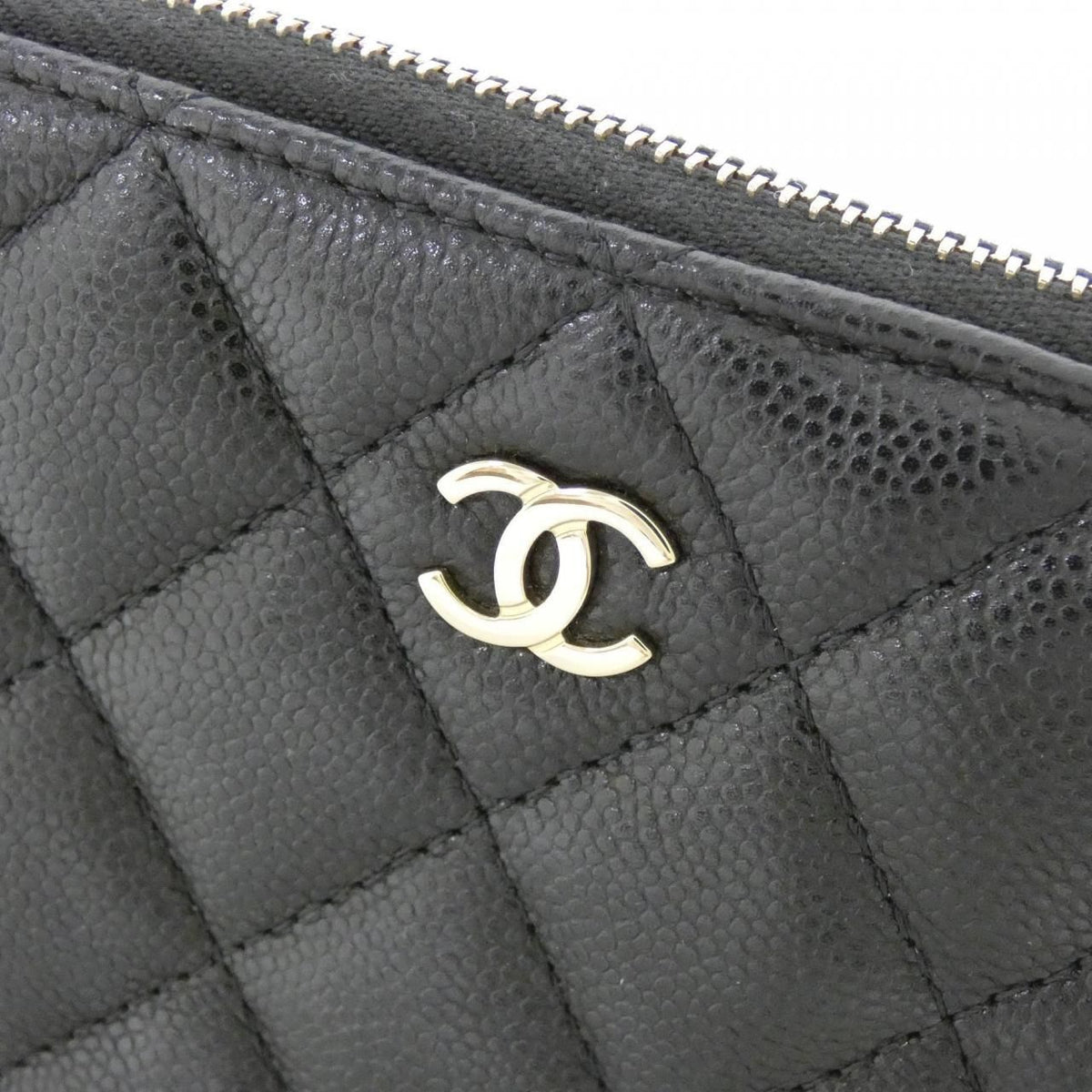 Chanel Timeless Classic Caviar Skin Clutch