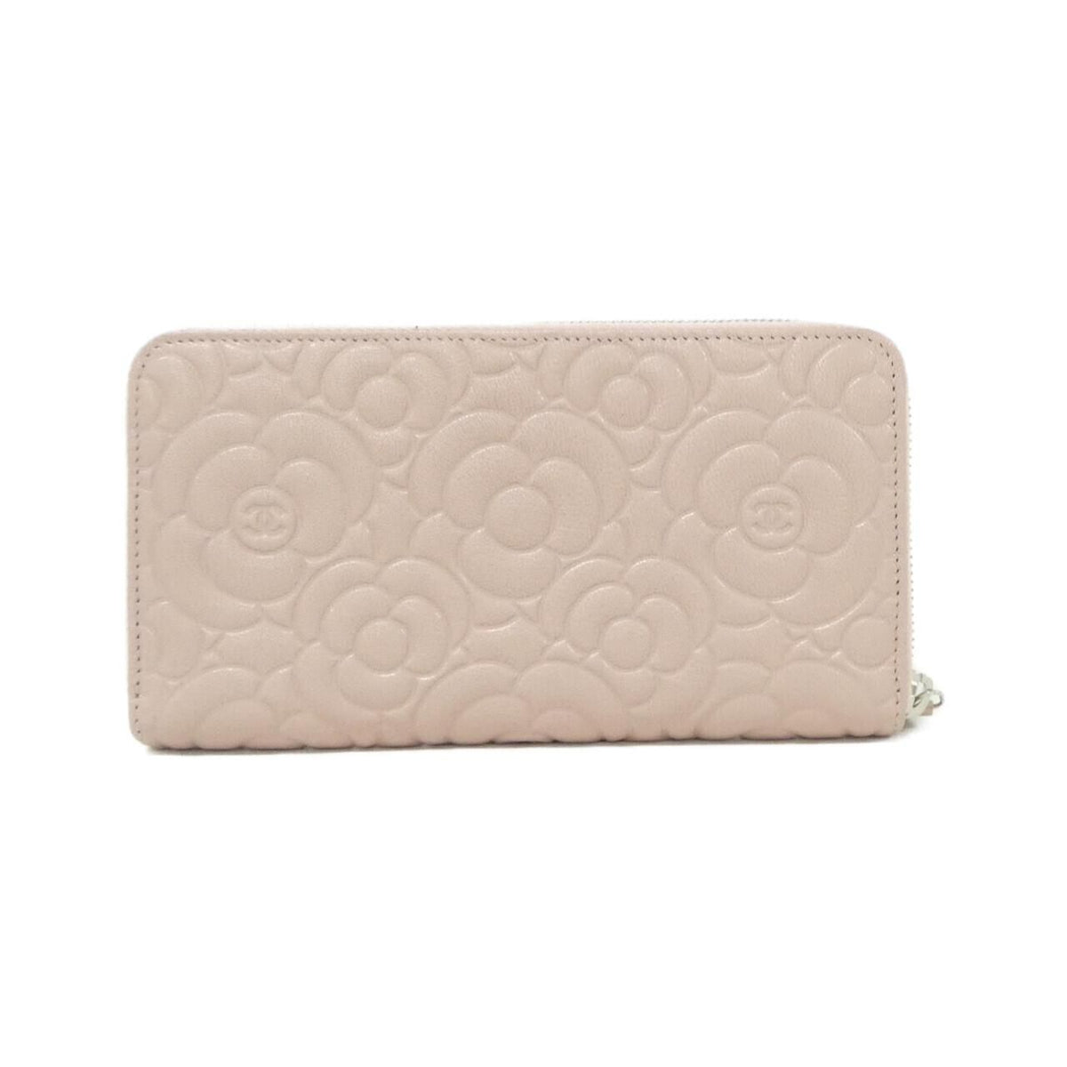 Chanel Satin Finish Goat Long Wallet