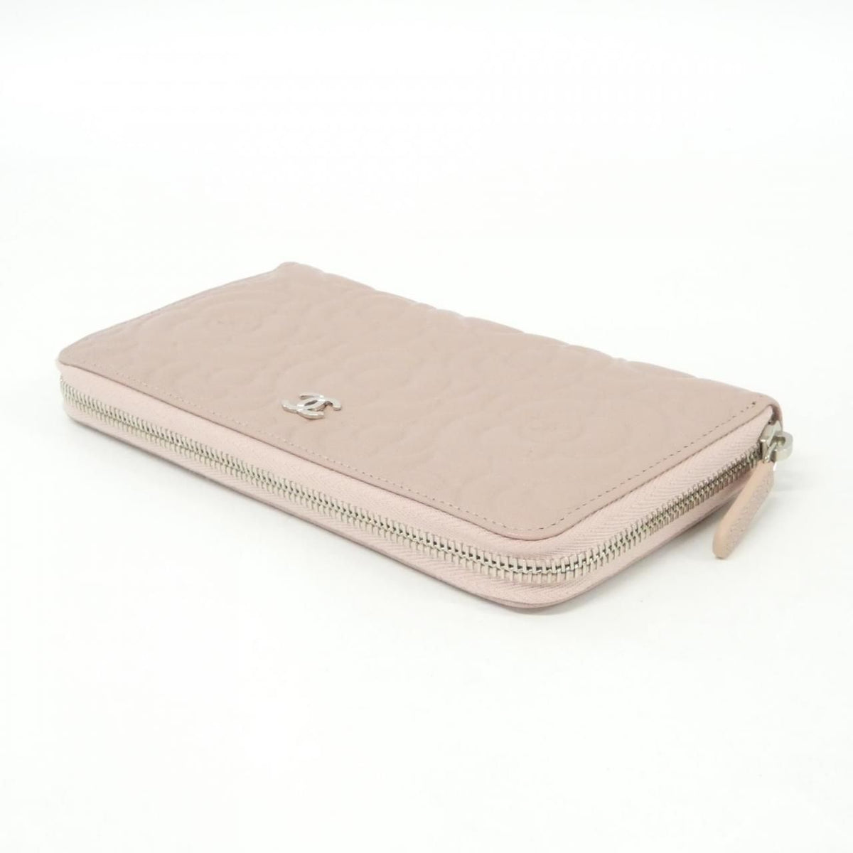 Chanel Satin Finish Goat Long Wallet