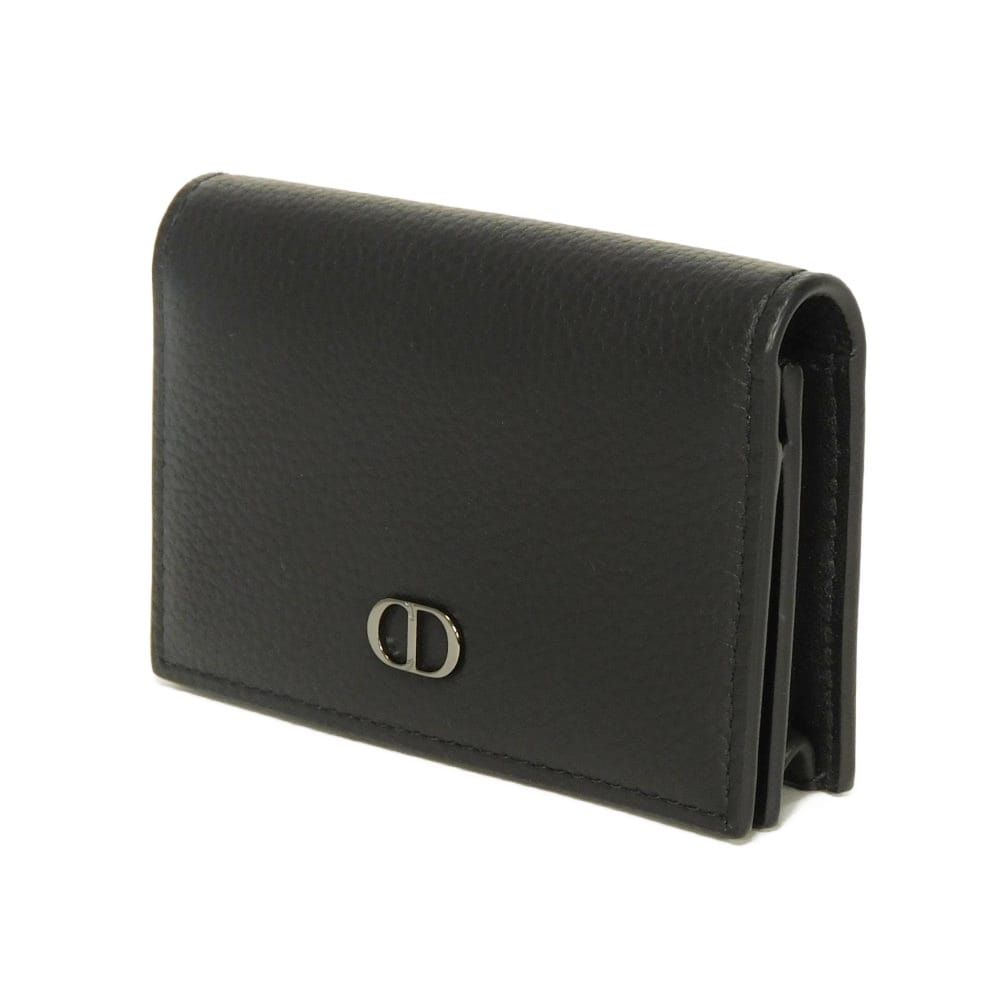 Dior CD ICON Grained Calfskin Card Holder
