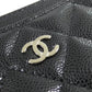 Chanel Timeless Classic Caviar Skin Card Case