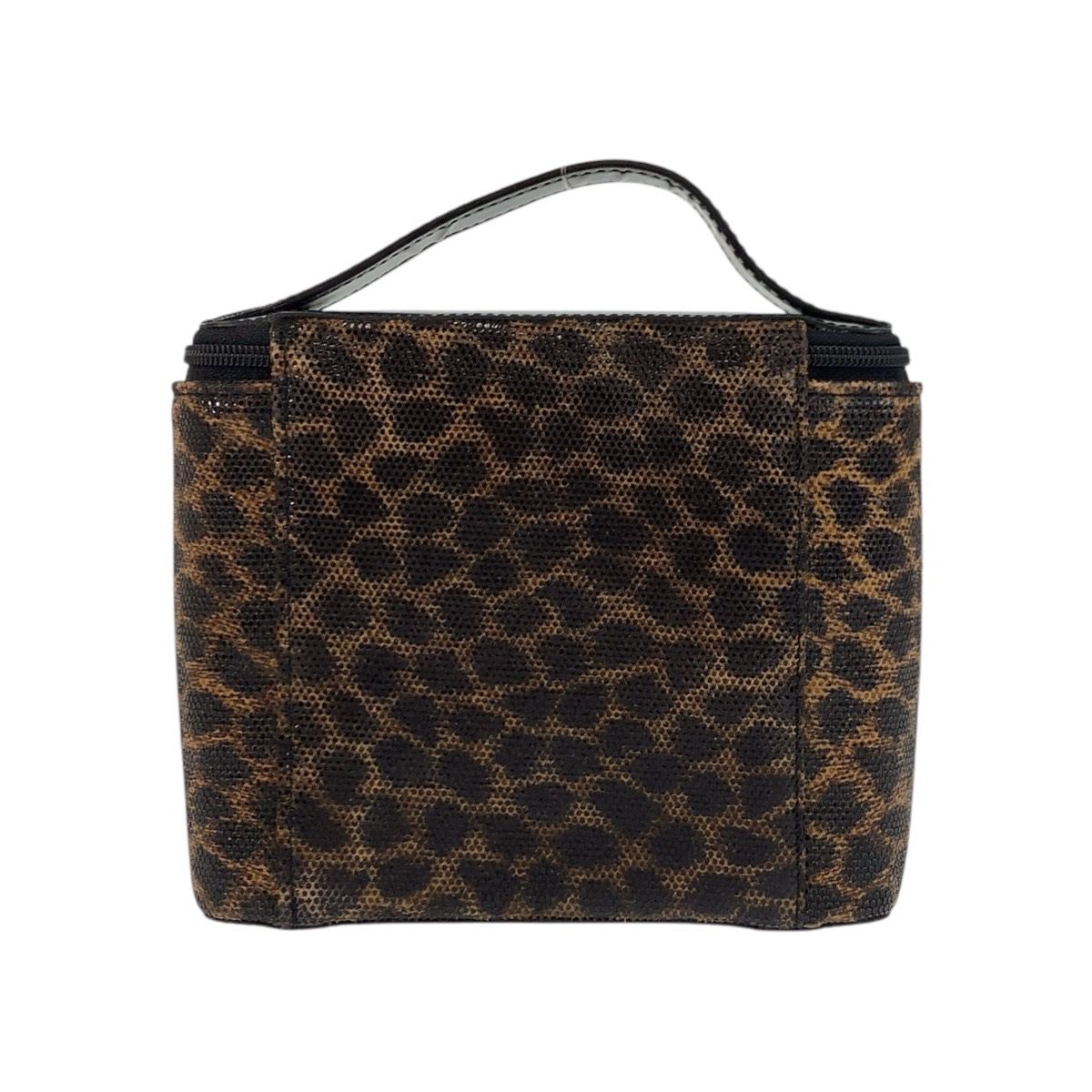 Loewe Leopard PVC Leather Handbag