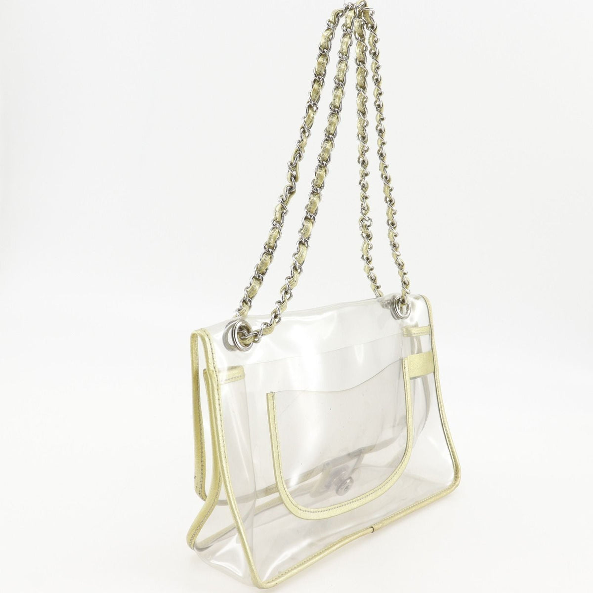 Chanel Plastic Chain Shoulder Bag