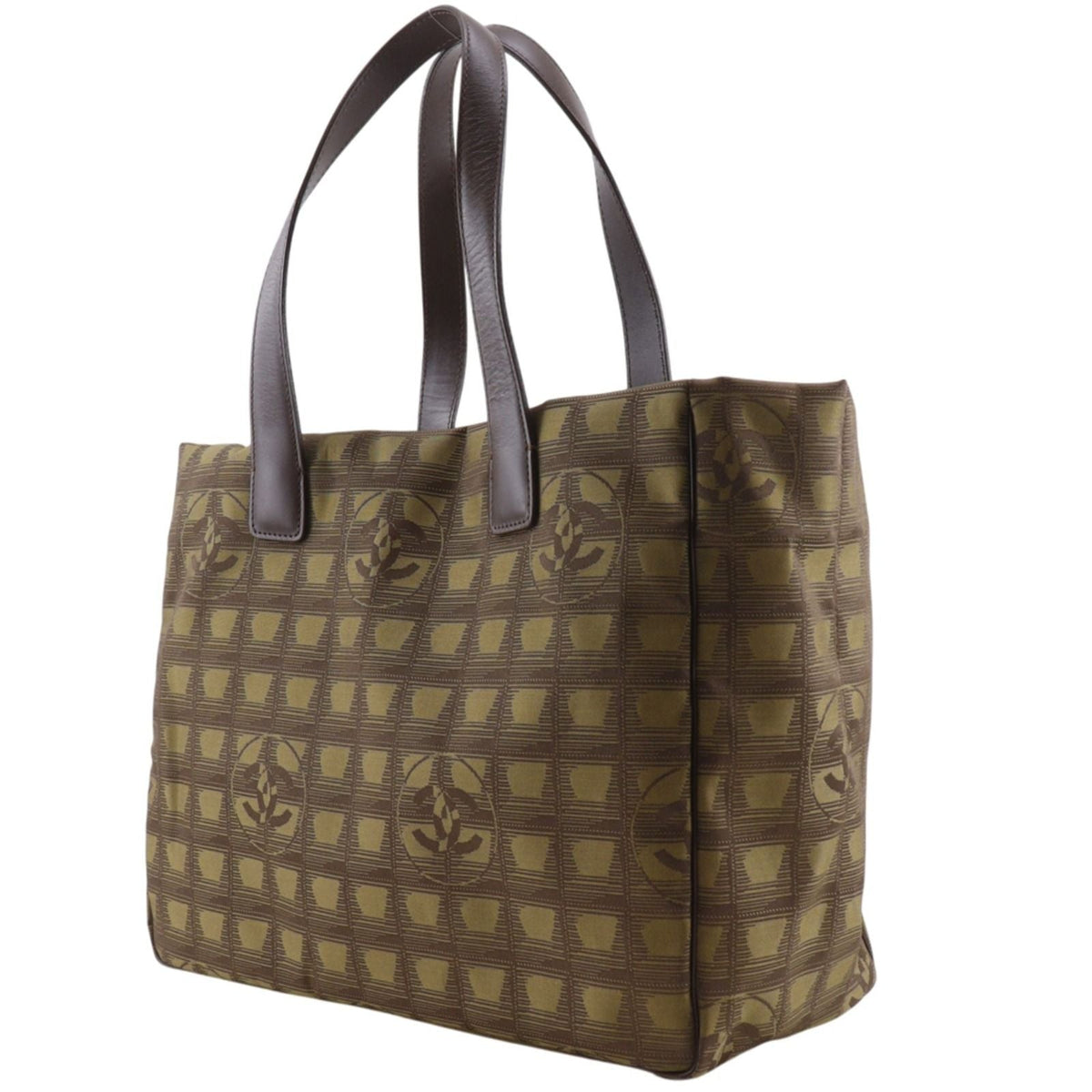 Chanel New Travel Line Nylon Canvas Tote Bag