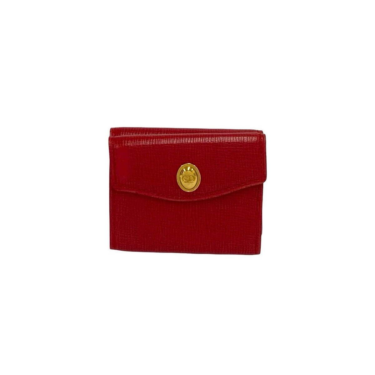 Christian Dior Leather Trifold Wallet