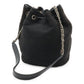 Chanel Deauville Canvas Leather Shoulder Bag