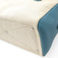 Hermes Victoria43 Canvas Calfskin Boston Bag