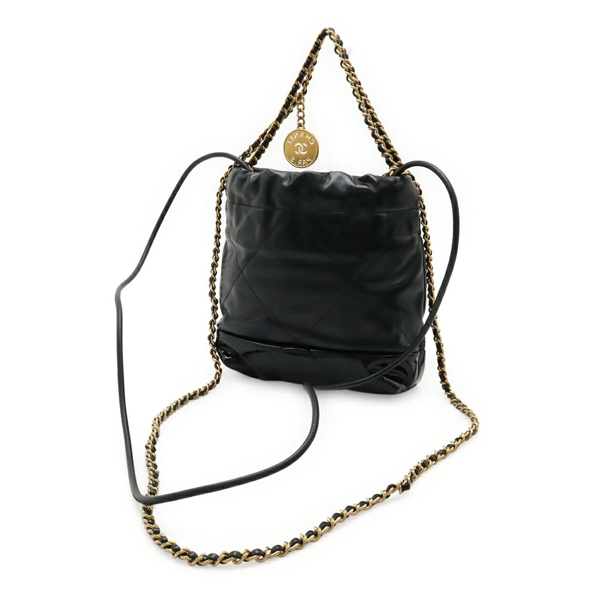 Chanel Chanel 22 Patent Calfskin Shoulder Bag