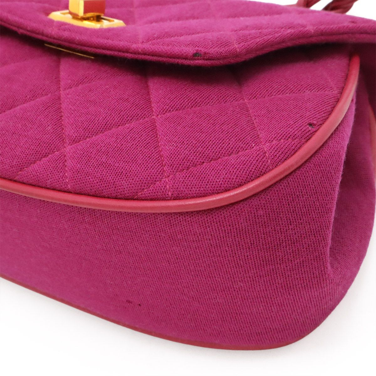 Chanel Matelasse Cotton Handbag