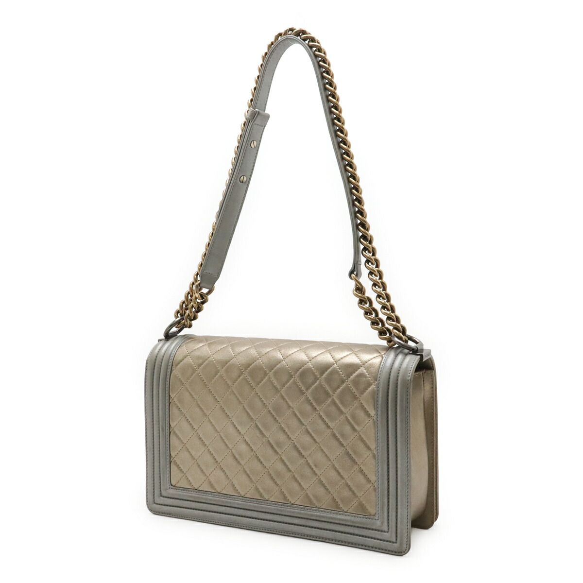 Chanel Boy Chanel Lambskin Shoulder Bag