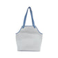 Hermes Jardiniere Toile H Clemence Shoulder Bag