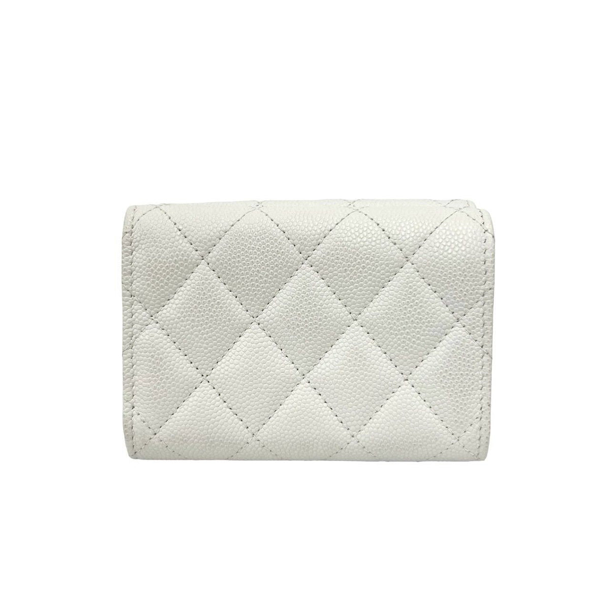Chanel Matelasse Caviar Leather Trifold Wallet