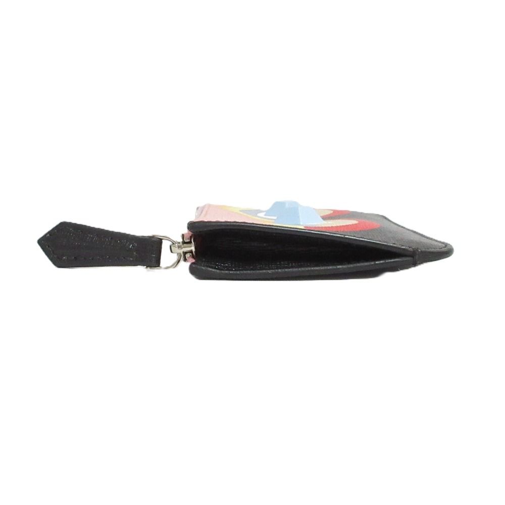 Fendi Bugs Monster Leather Coin Key Case