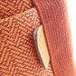 Hermes Sacaxo MM Canvas Abaca Handbag