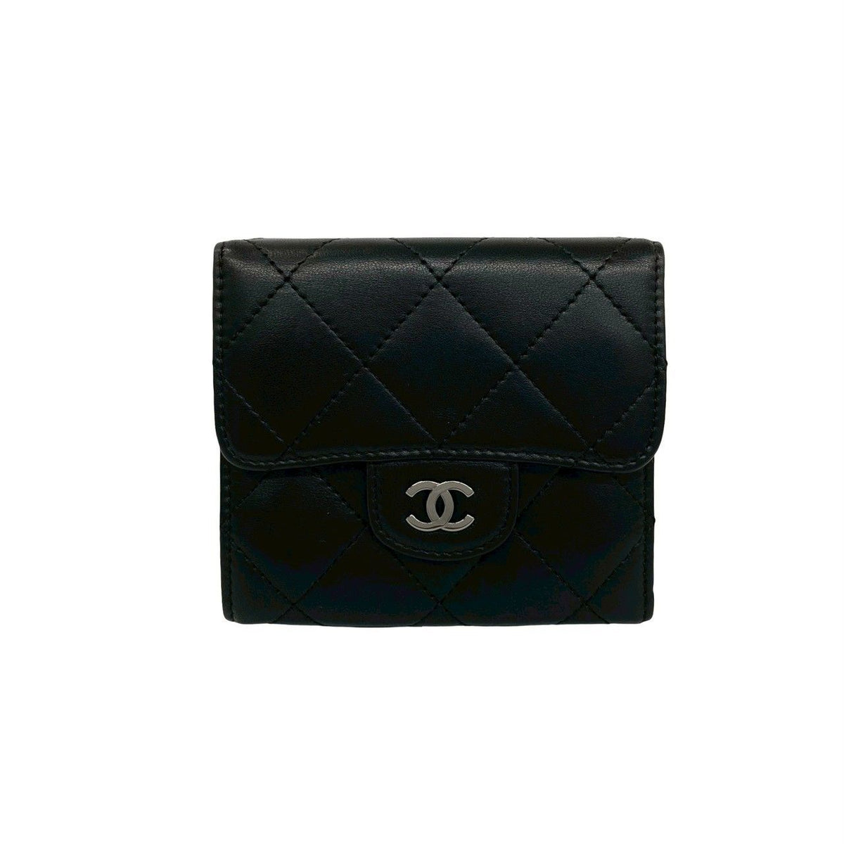 Chanel Matelasse Lambskin Trifold Wallet